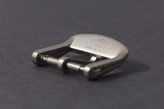 Fitwell M1 Bead Blasted Stainless Steel Buckle - Limited Edition