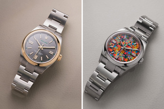 Rolex pits steel OP "Jubilee" against yellow Rolesor