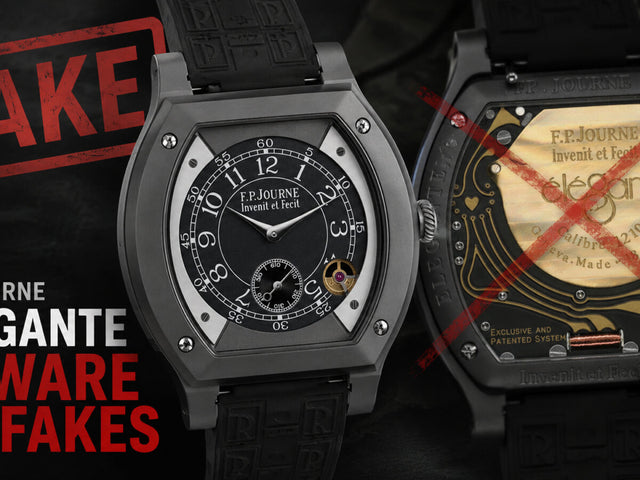F.P. Journe sounds the alarm on Élégante super-fakes
