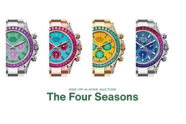 Rolex splits gem-set Daytona quartet for charity; Gallet joins Kern